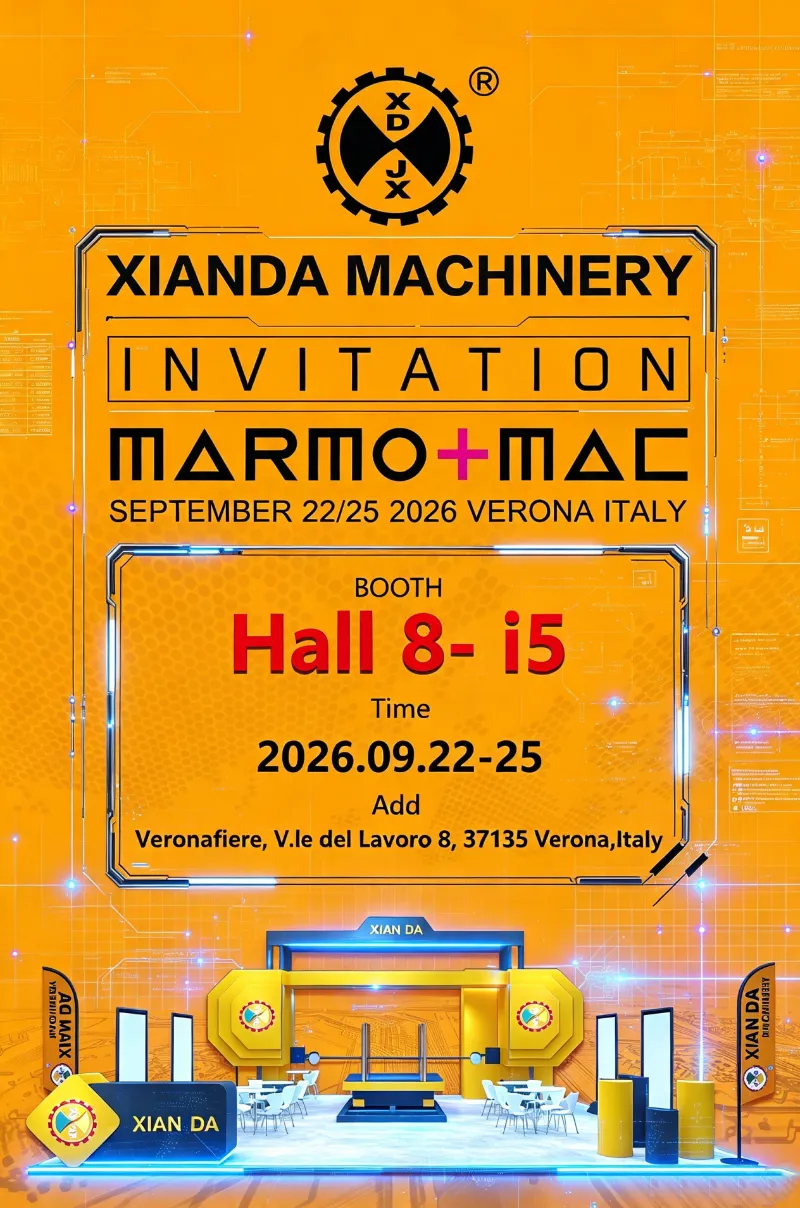 MÁY XIADA tại Marmomac 2026